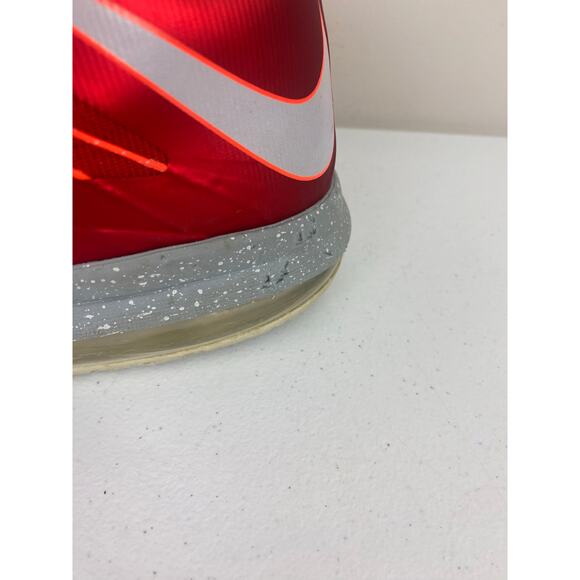 Nike Lebron James X Low University Red athletic basketball shoes 579765-600, 9 main image 4